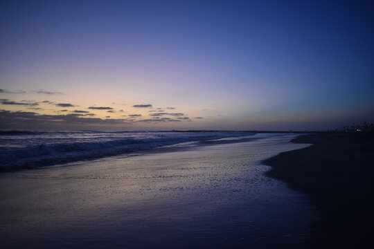 California coast sunset
