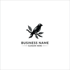 Bird Logo Template | Bird logos, Bird logo design, Creative Bird Vector logo
