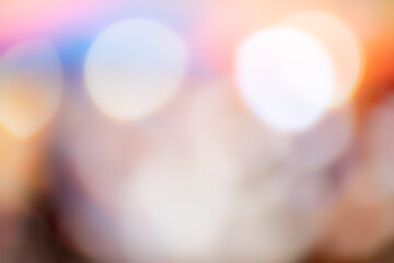 colorful abstract soft bokeh blur light background