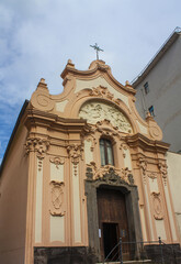 Fototapeta na wymiar Church of the Lourdes Madonna in Sorrento