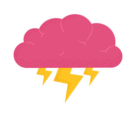 stormy brain icon