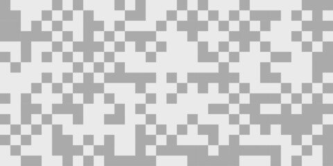 Background with pixels, abstract digital banner