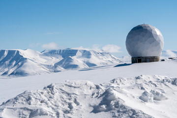 Svalbard Satellite Station, Arctic circle, Norway