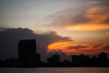 Sky, Building, Sunset