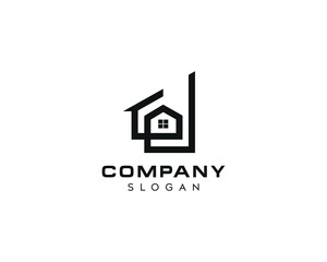Small Home Logo Design Icon