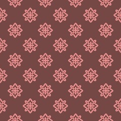 seamless ornament design with decorative  motif. background in flat style. vector for wallpapers  wrapping paper  packaging  printing business  textile  fabric
