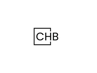 CHB Letter Initial Logo Design Vector Illustration