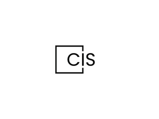 CIS Letter Initial Logo Design Vector Illustration	