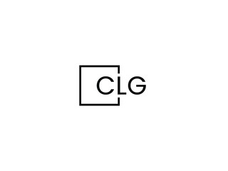 CLG Letter Initial Logo Design Vector Illustration	