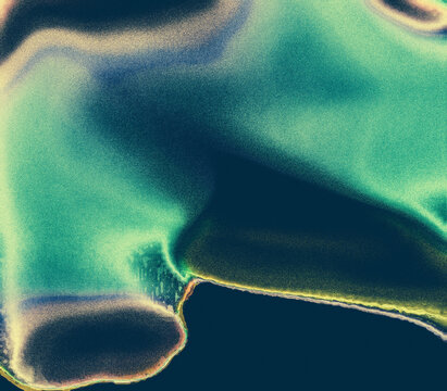 Retro Grainy Topographical Abstract Heatmap