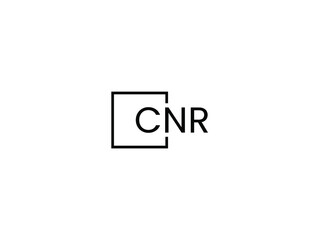 CNR Letter Initial Logo Design Vector Illustration