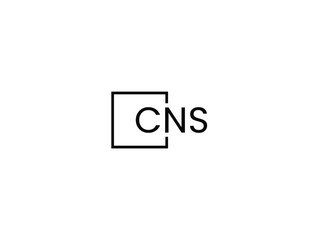 CNS Letter Initial Logo Design Vector Illustration