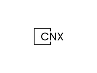 CNX Letter Initial Logo Design Vector Illustration