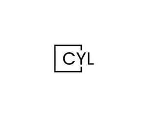 CYL Letter Initial Logo Design Vector Illustration