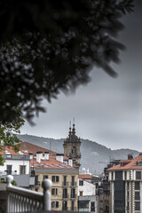 Obraz premium Architecture and Buildings of San Sebastian in the Basque Country