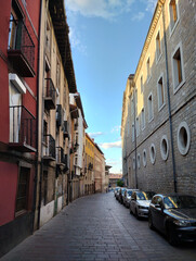 Fototapeta na wymiar Calle en Vitoria-Gasteiz.