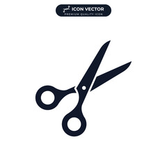 scissors icon symbol template for graphic and web design collection logo vector illustration