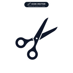 scissors icon symbol template for graphic and web design collection logo vector illustration