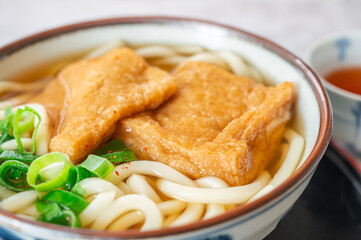 家庭料理　きつねうどん
