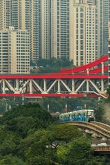 Chongqing cityscape in China