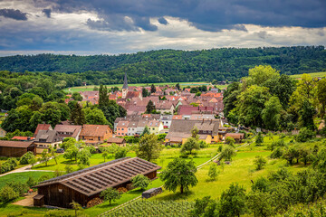 Obraz premium Mühlhausen an der Enz