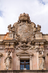 The Correos Building in Barcelona, Spain