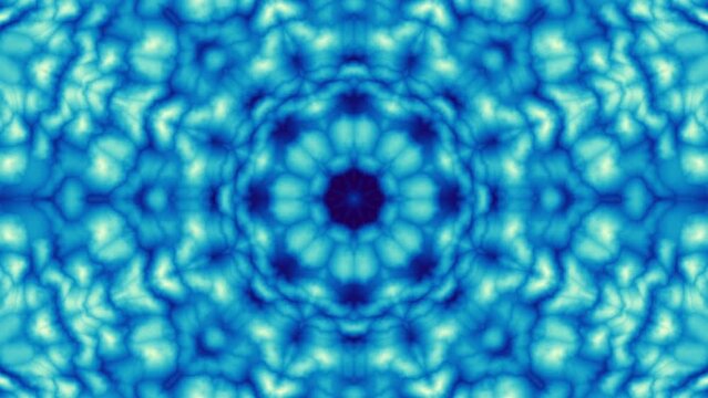Abstract mandala loop background. Cosmic Mandala symbol