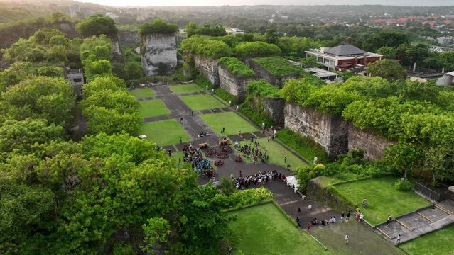 Kecak Dance & Ogoh-ogoh Garuda Wisnu Kencana (GWK) Cultural Park Bali, Indonesia