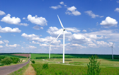 Wind energy, the alternative energy.