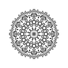 Ethnic style Background with mandala design