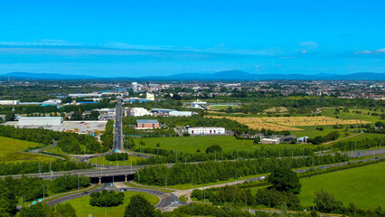 limerick city and surroundings, Limerick,Ireland May,28,2022