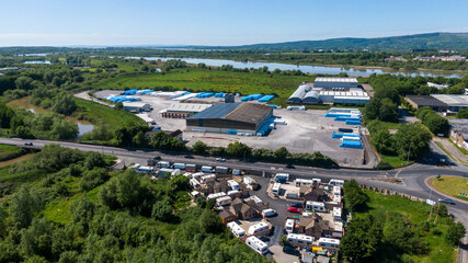 limerick city and surroundings, Limerick,Ireland May,28,2022