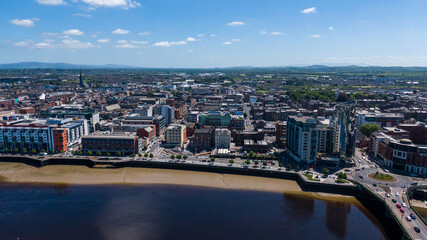 limerick city and surroundings, Limerick,Ireland May,28,2022