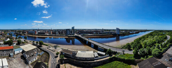 limerick city and surroundings, Limerick,Ireland May,28,2022