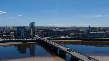 limerick city and surroundings, Limerick,Ireland May,28,2022