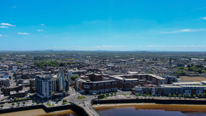 limerick city and surroundings, Limerick,Ireland May,28,2022