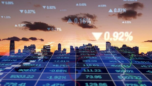 Sales Investment Data Showing Growth Profits Numbers Charts