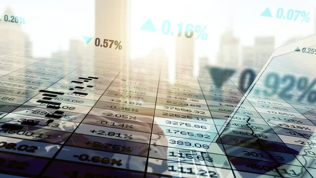 Sales Investment Data Showing Growth Profits Numbers Charts