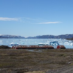 Greenlandic farmhouse in Narsaq