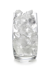 glass of ice