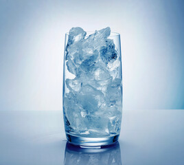 glass of ice
