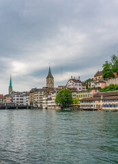 Fototapeta na wymiar Zurich old town