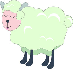 sheep cartoon