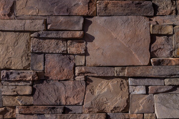 Stacked Stone Wall Background