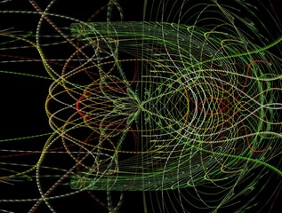 Imaginatory fractal abstract background Image