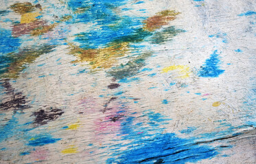 blue paint background