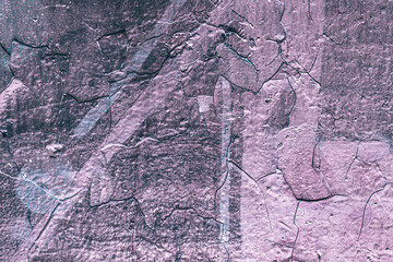 Rock texture. Abstract purple background. Holographic neon colors. Texture marble pattern. Stone background. Rock holography. Fantasy wallpaper abstraction. Cosmic sky Galaxy.