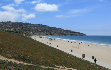 Beautiful Torrance Beach on a Sunny Afternoon. Los Angeles County, California