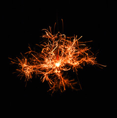 線香花火　夏イメージ