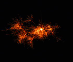 線香花火　夏イメージ